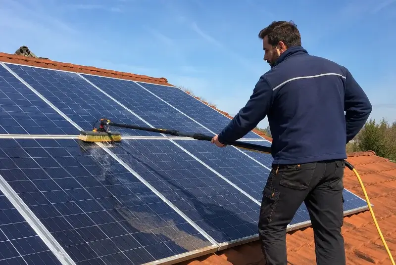 Nettoyage et entretien de panneaux solaires à l'Isle-en-Dodon